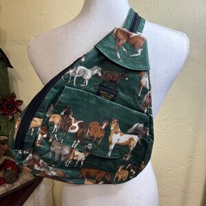 Infinite Chic Horse Equestrian Backpack